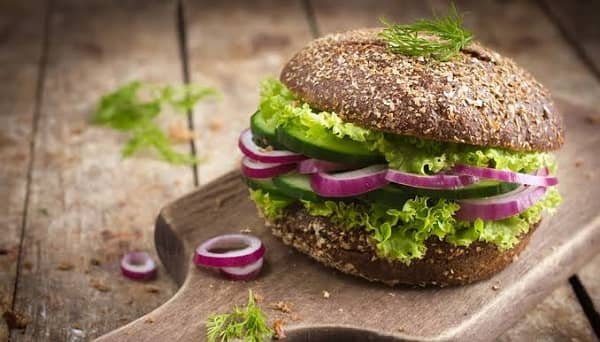 Whole Wheat Veggie Burger